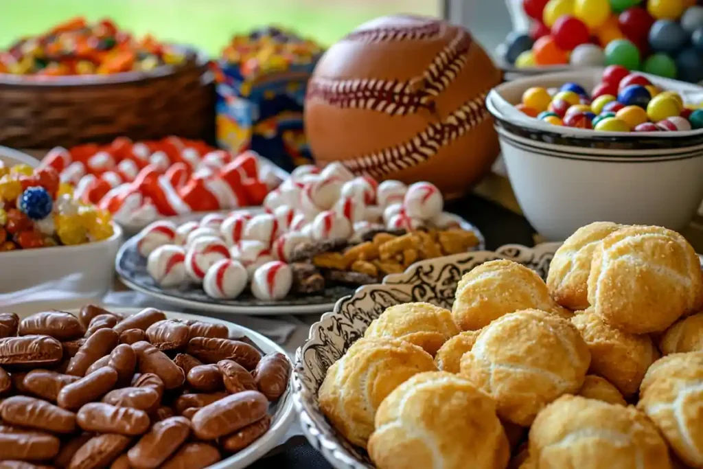 International candy snacks for baseball