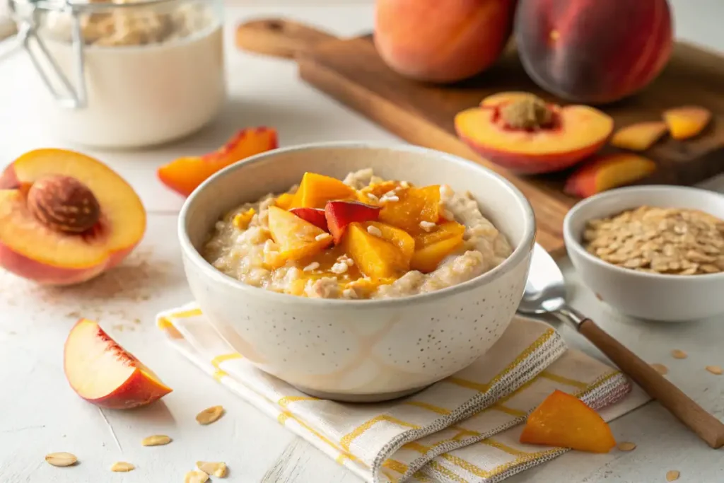 Juicing with Peaches